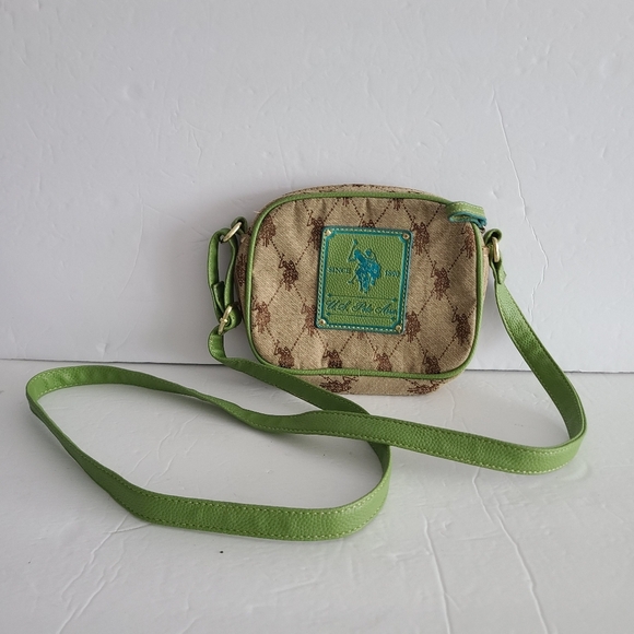 U.S.Polo ASSN canvas crossbody Bag - Picture 1 of 7